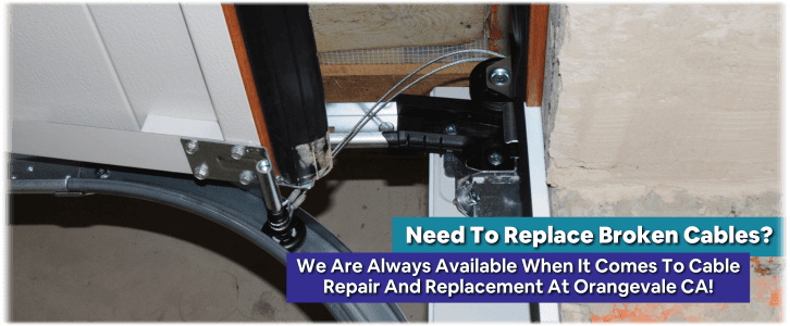 Garage Door Cable Replacement Orangevale CA